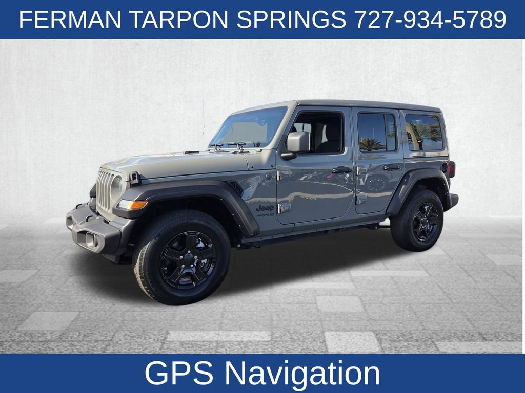 Used 2022 Jeep Wrangler Unlimited Sport w/ Sun And Sound Package image 6