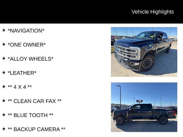 Certified 2024 Ford F350 Platinum w/ FX4 Off-Road Package image 4