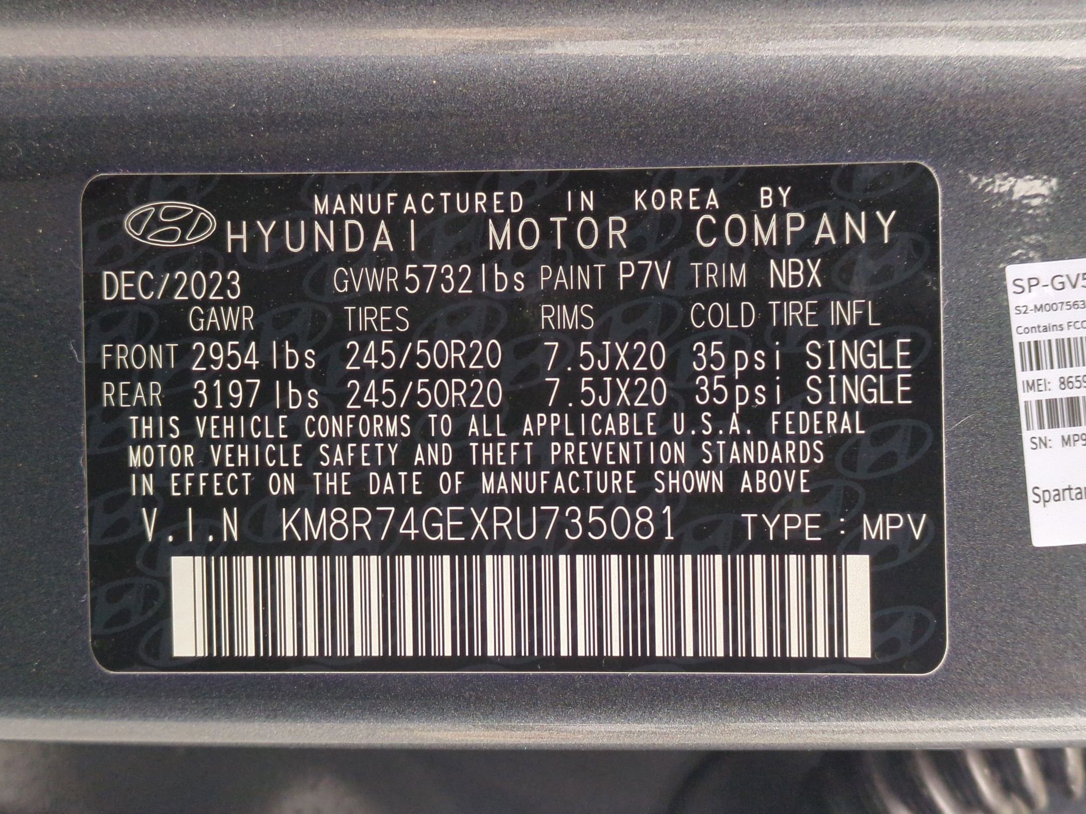 Used 2024 Hyundai Palisade Calligraphy image 34