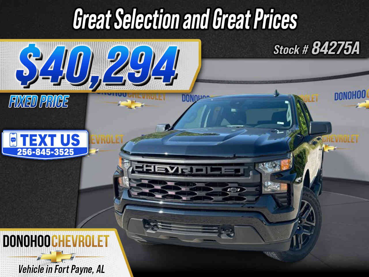 Used 2026 Chevrolet Silverado 1500 Custom w/ Turbomax Blackout Package