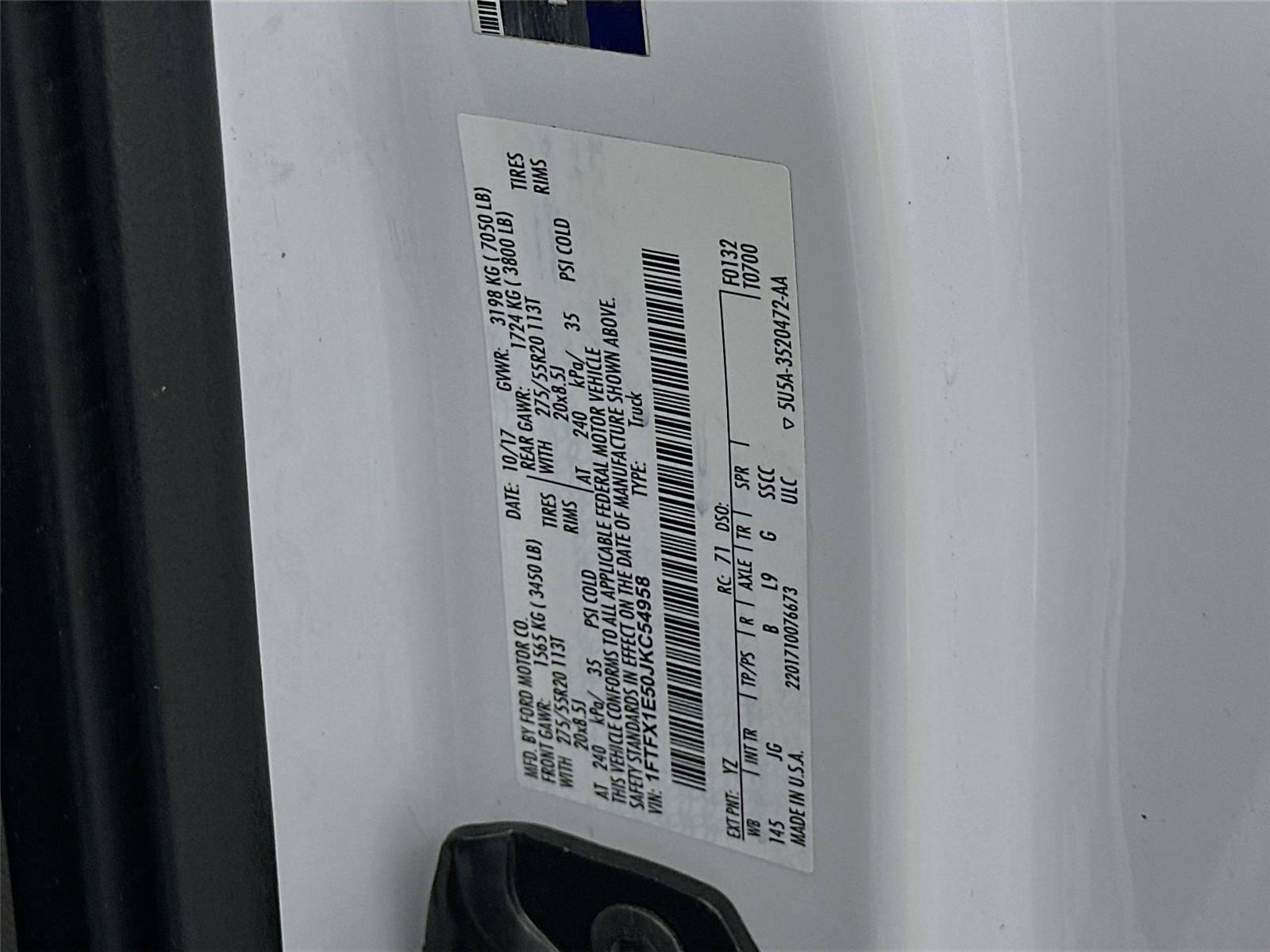 Used 2018 Ford F150 XL w/ Equipment Group 101A Mid image 29