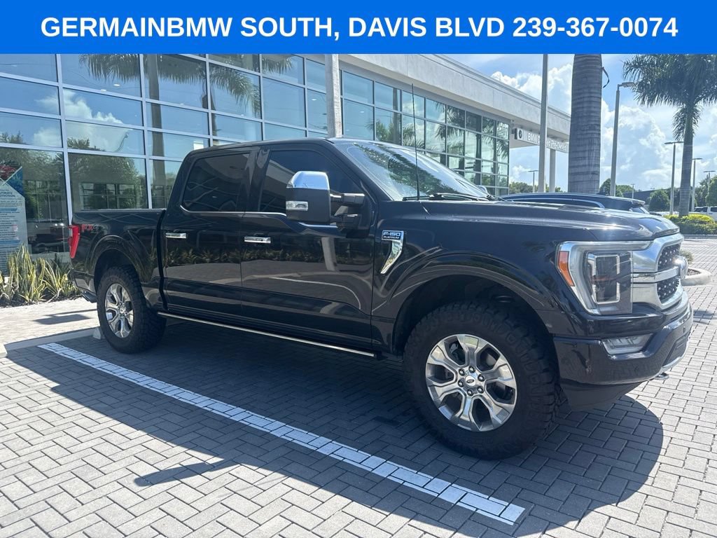 Used 2021 Ford F150 Platinum w/ Equipment Group 701A High AWD/4WD image 8