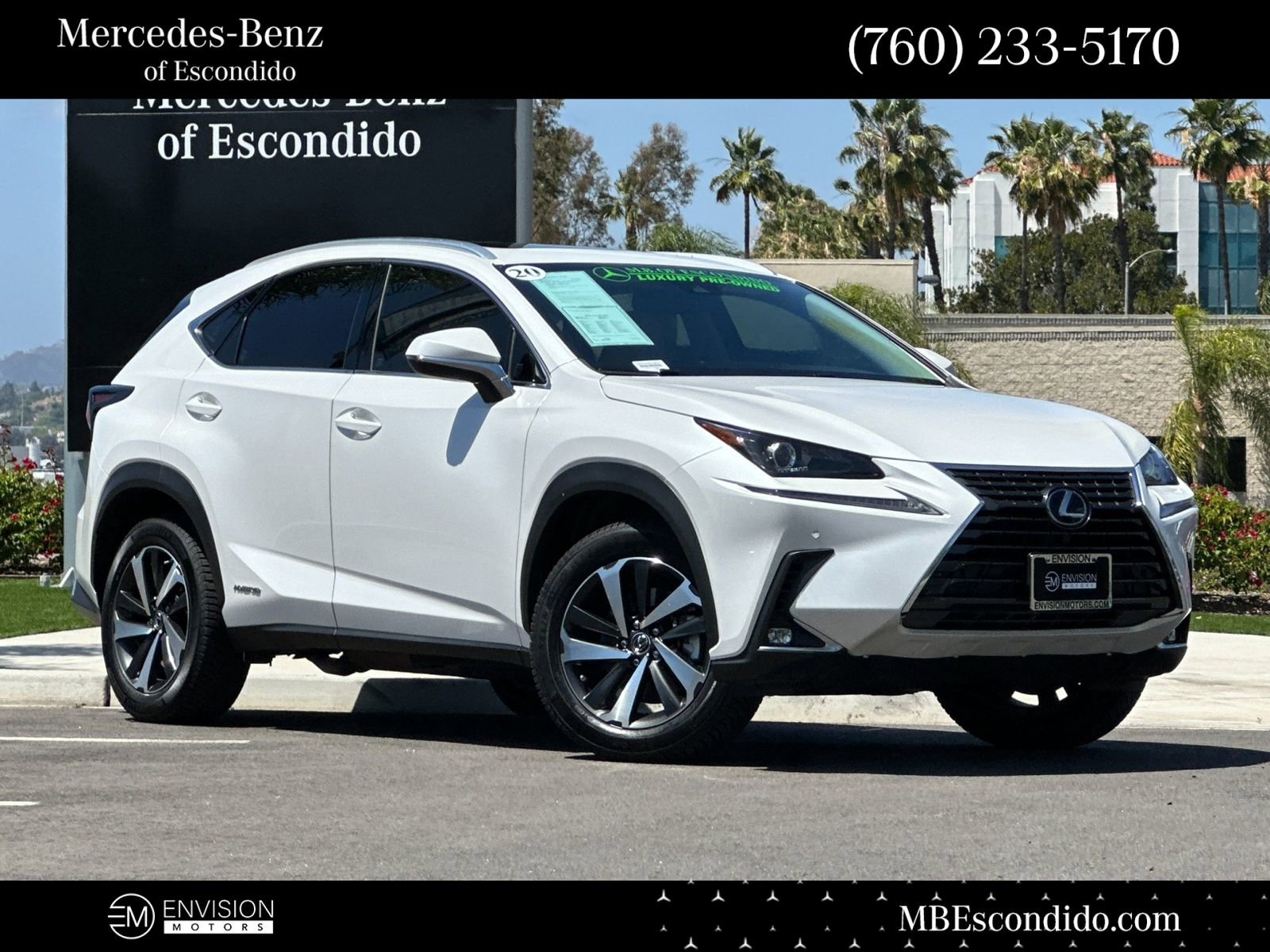 Used 2020 Lexus NX 300h AWD w/ Premium Package