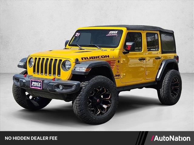 Used 2021 Jeep Wrangler Unlimited Rubicon AWD/4WD video 1