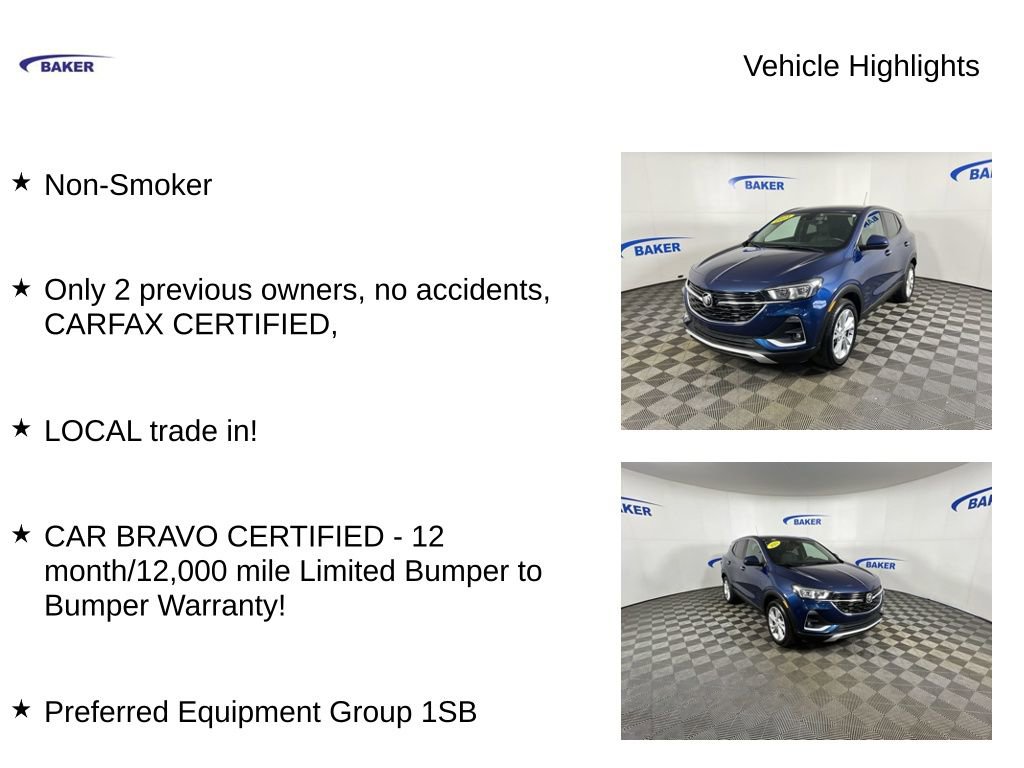 Certified 2021 Buick Encore GX Preferred image 4