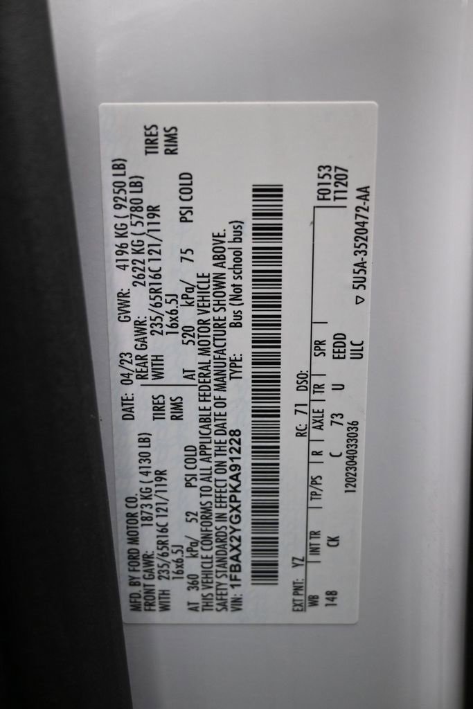 Used 2023 Ford Transit 350 XLT image 36