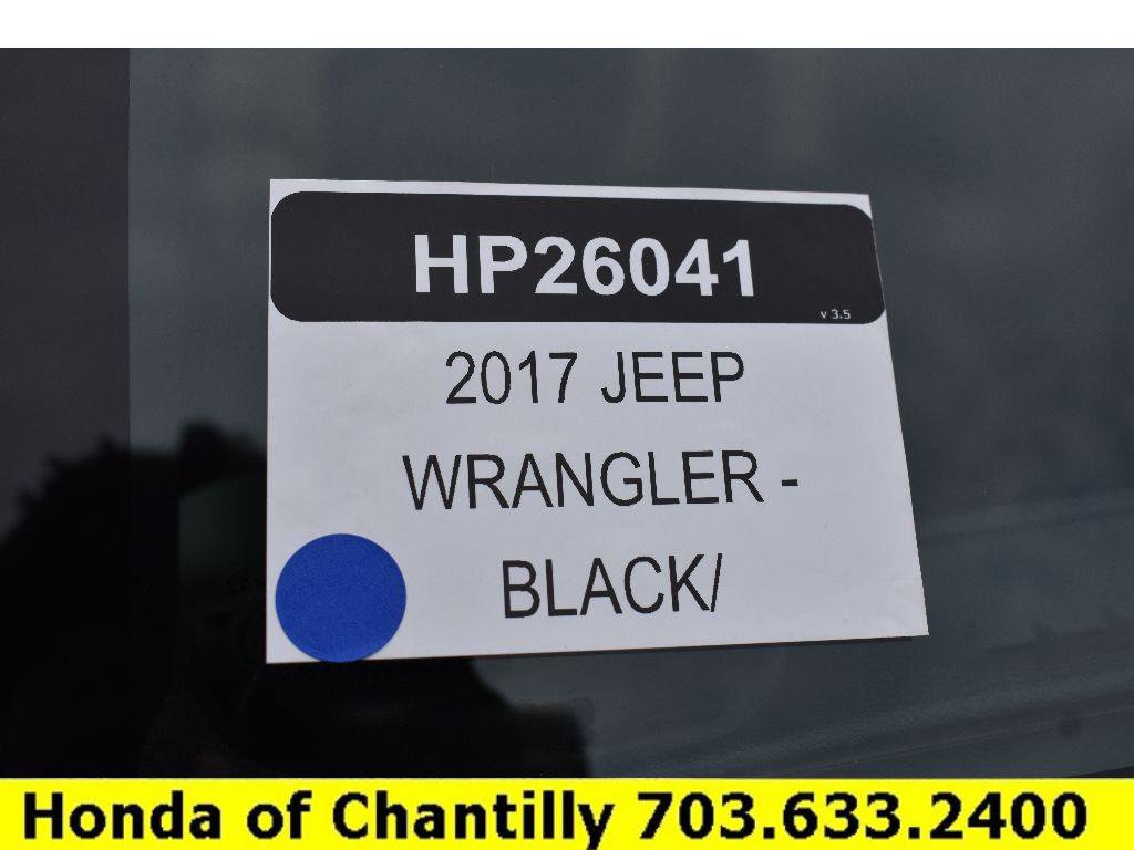 Used 2017 Jeep Wrangler Sport image 32