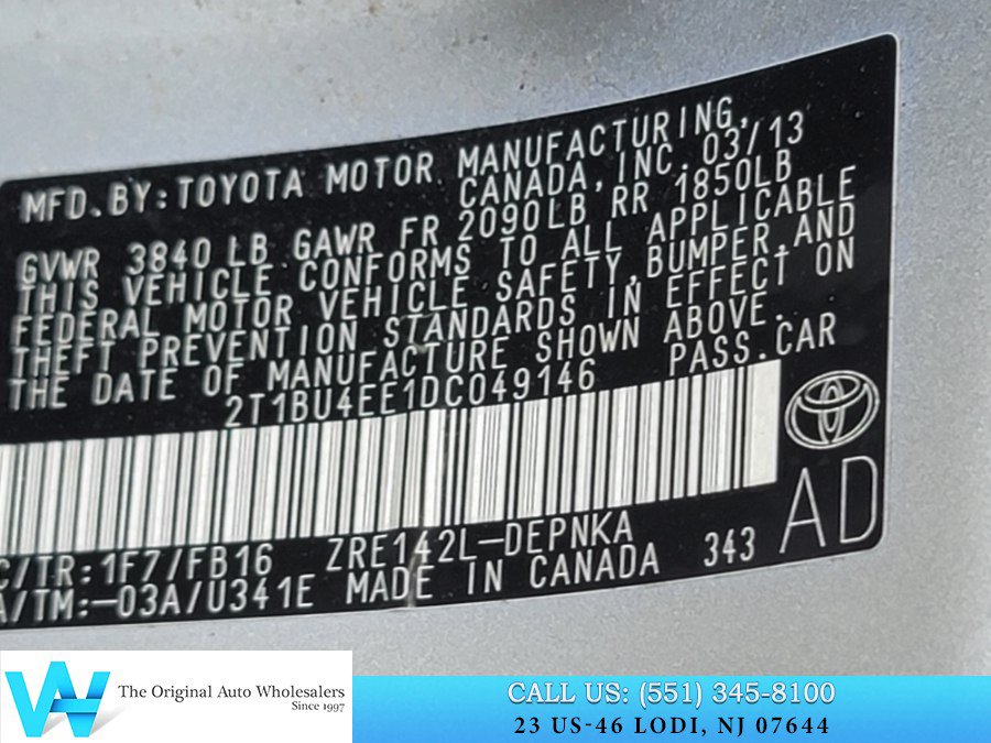 Used 2013 Toyota Corolla LE FWD image 18