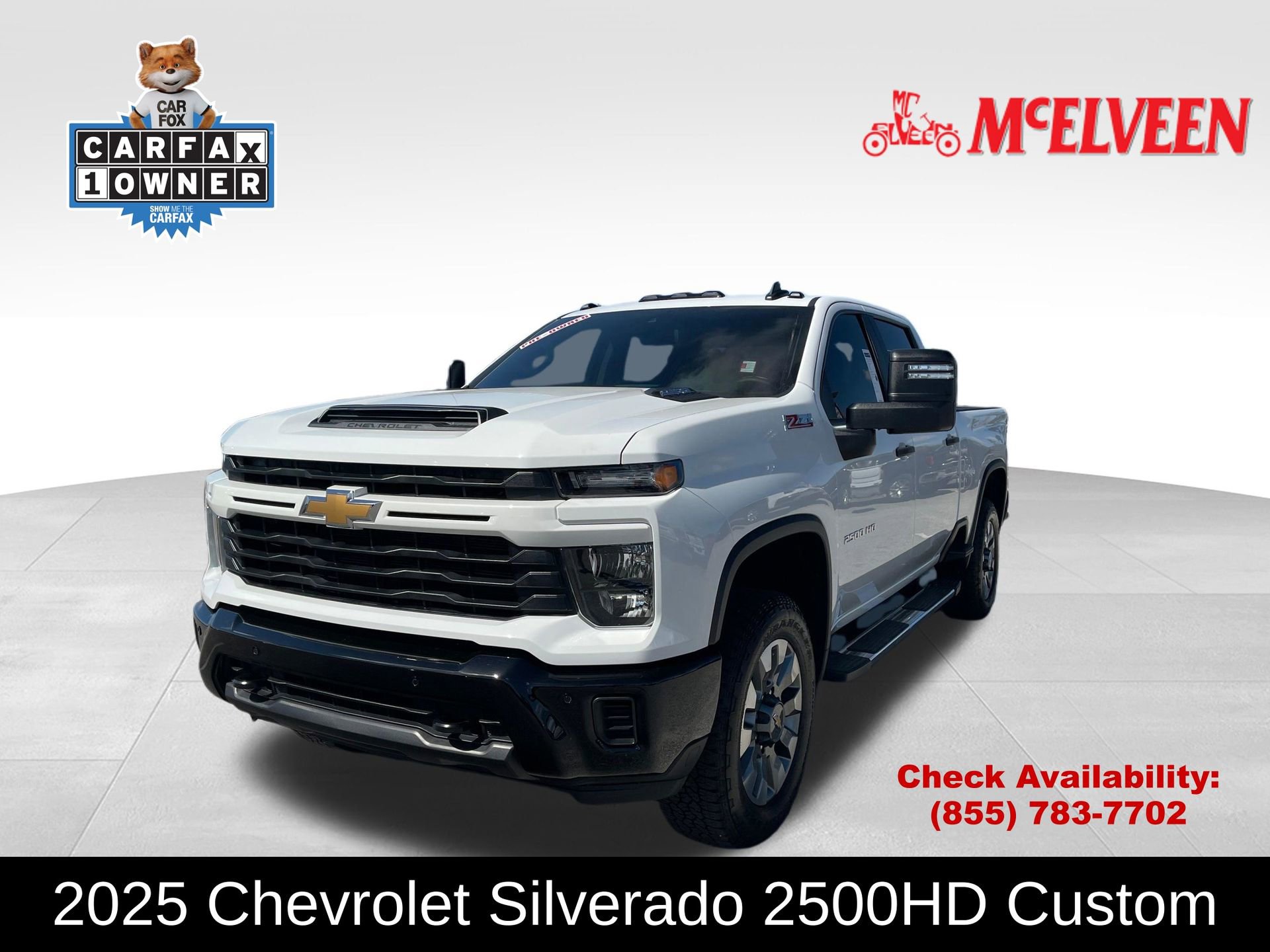 Used 2025 Chevrolet Silverado 2500 Custom w/ Custom Value Package image 1
