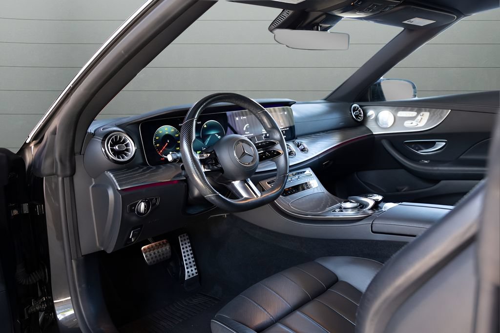 Used 2021 Mercedes-Benz E 450 4MATIC Cabriolet w/ AMG Line image 38