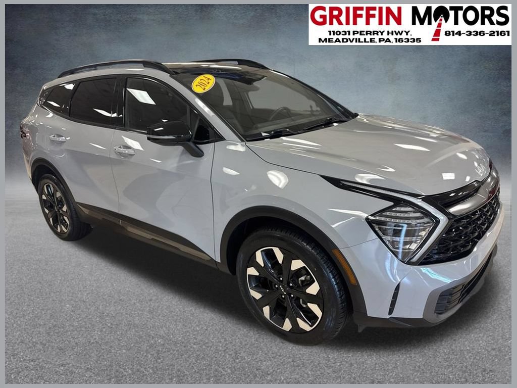 Used 2024 Kia Sportage X-Line w/ X-Line Premium Package AWD/4WD video 1