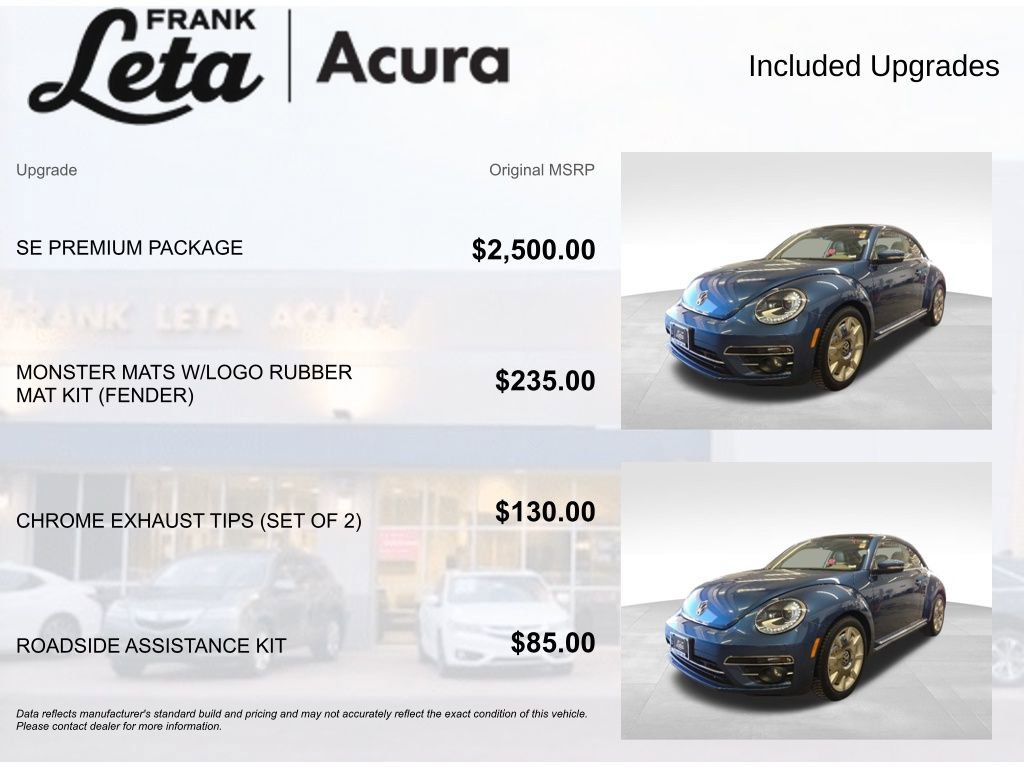 Used 2018 Volkswagen Beetle 2.0T SE w/ SE Premium Package FWD image 8