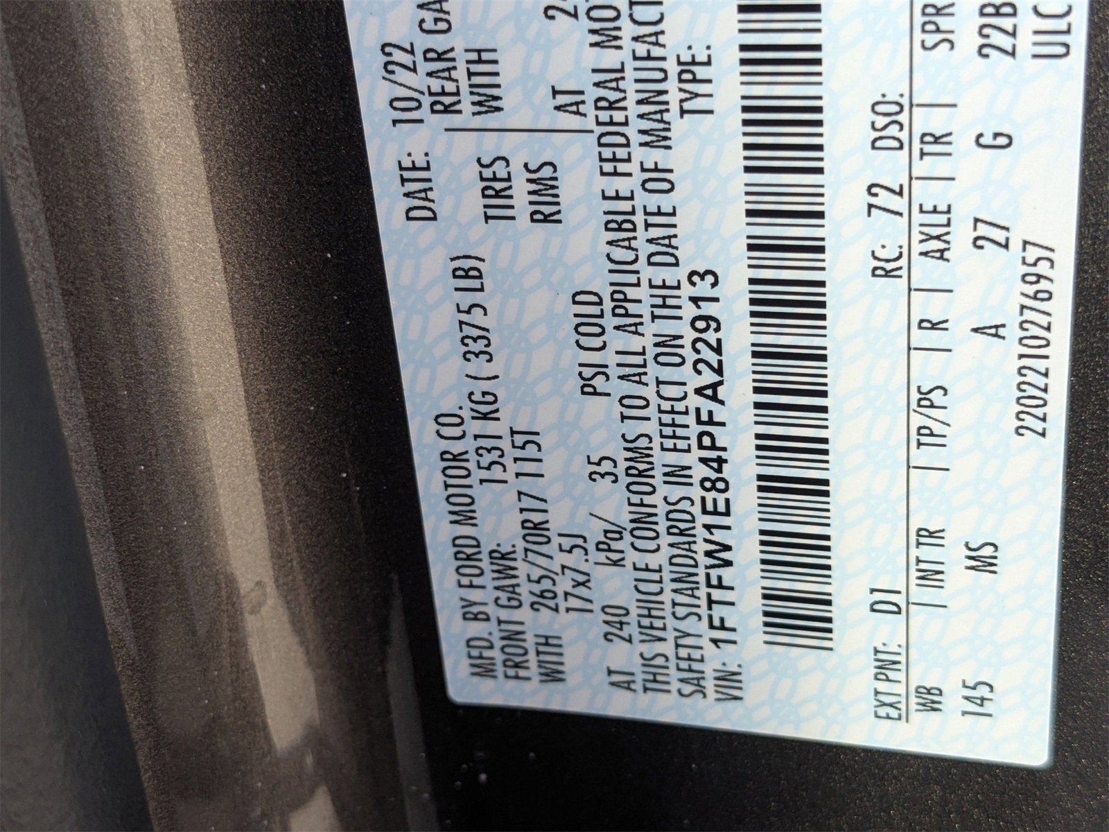 Used 2023 Ford F150 XLT image 21