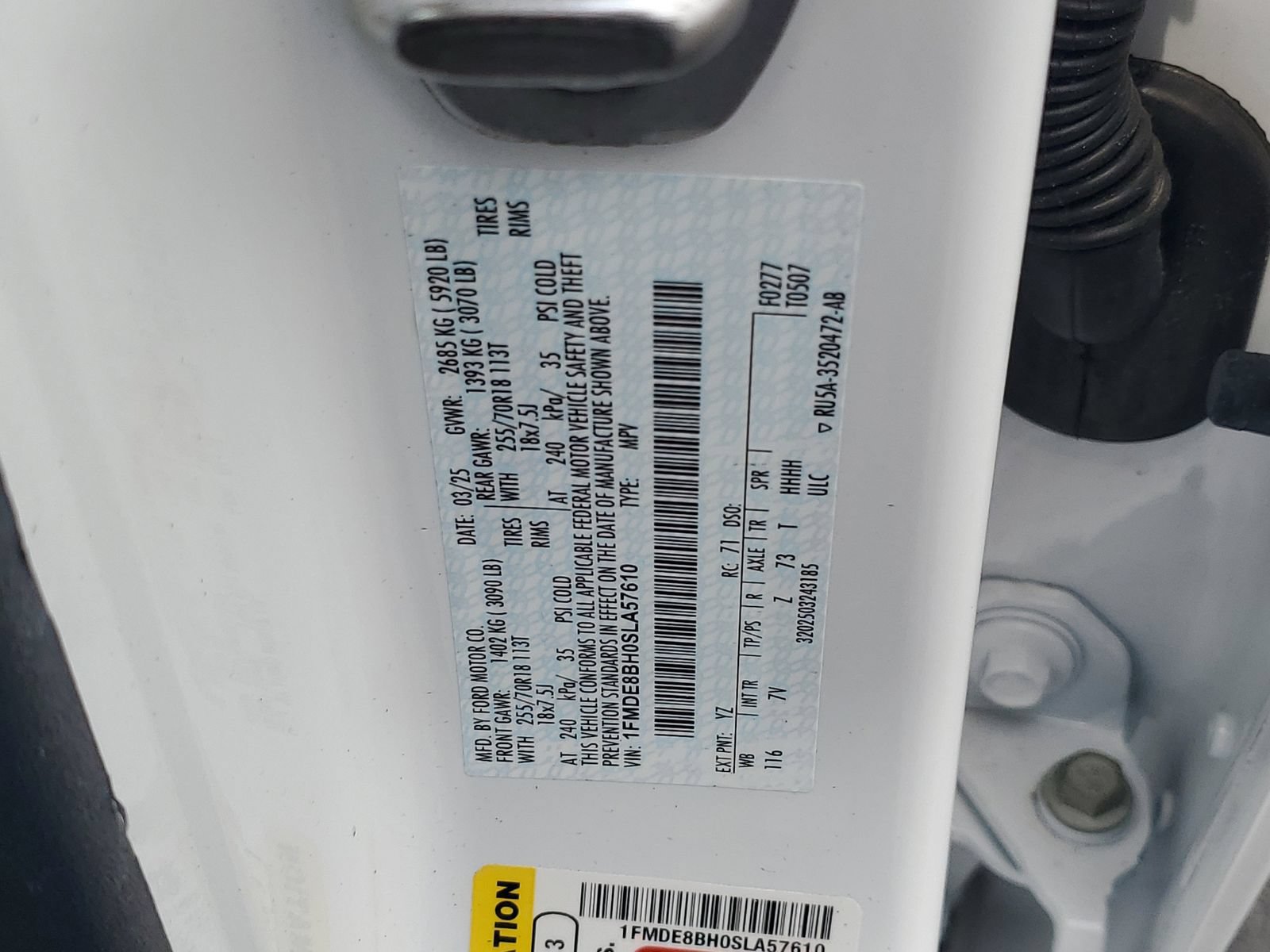 Certified 2025 Ford Bronco Outer Banks AWD/4WD image 32