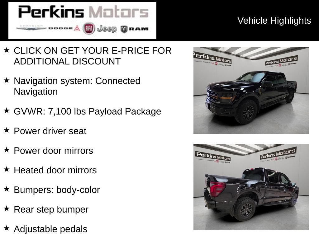 Used 2024 Ford F150 Tremor w/ Tow/Haul Package AWD/4WD image 7