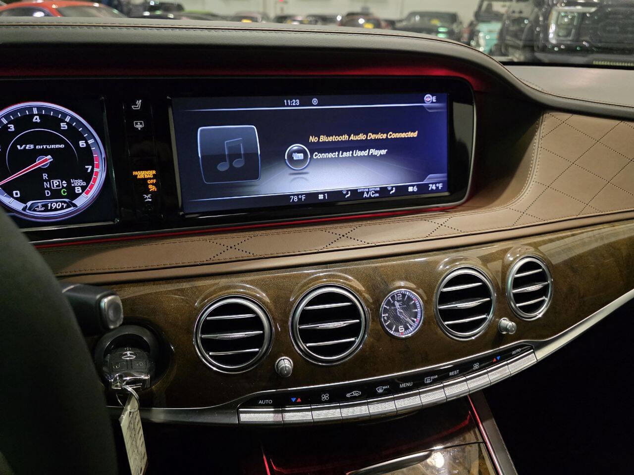 Used 2014 Mercedes-Benz S 63 AMG 4MATIC Sedan w/ Rear Seat Package image 73