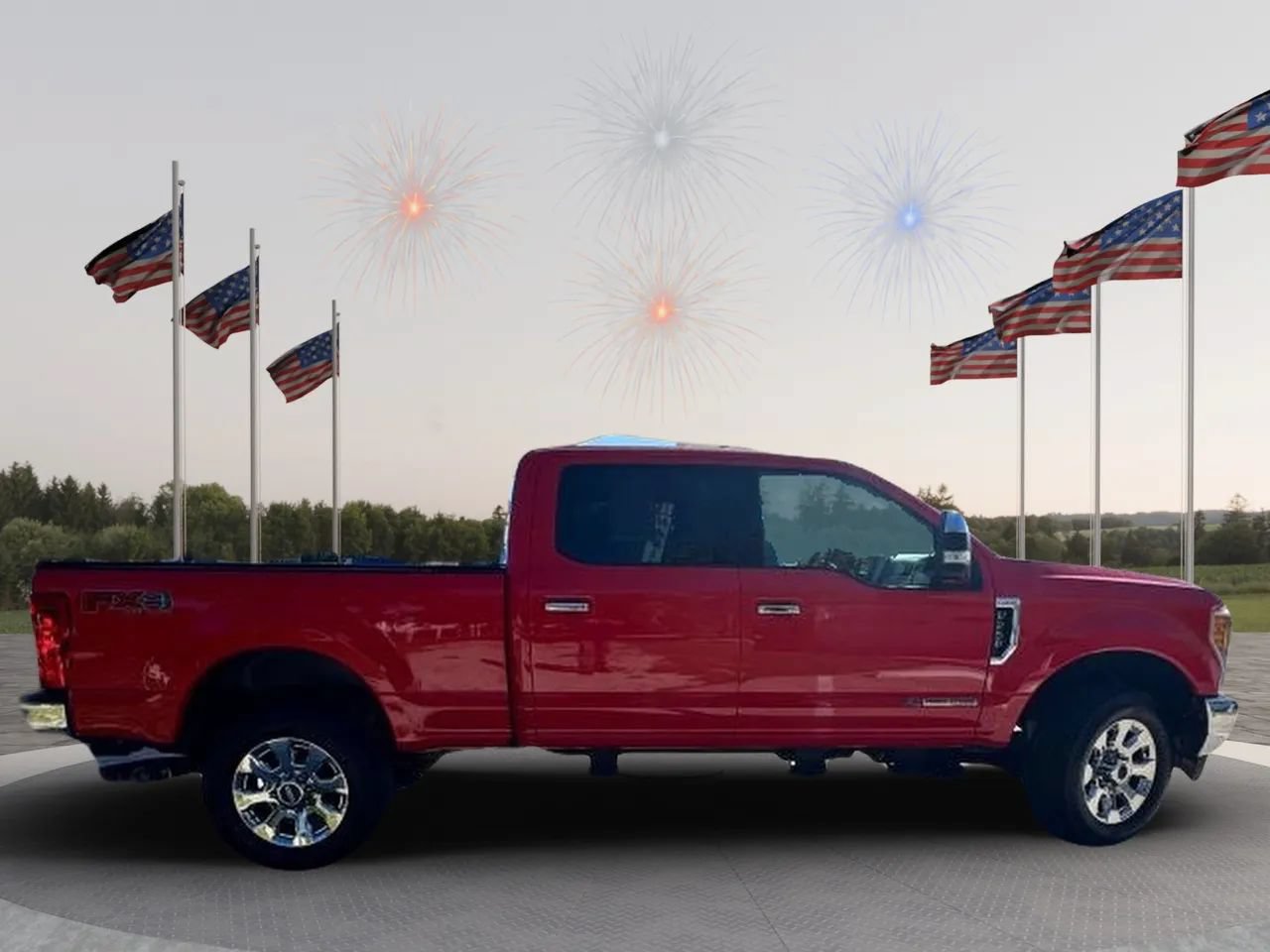 Used 2017 Ford F250 Lariat w/ Chrome Package AWD/4WD image 9