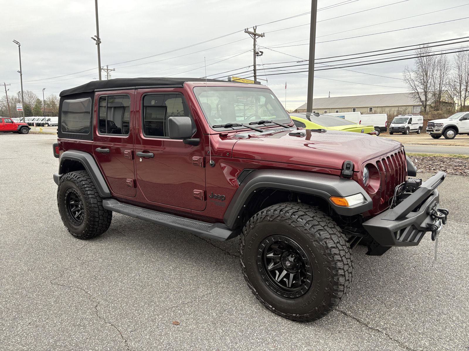 Used 2021 Jeep Wrangler Unlimited Sport image 4