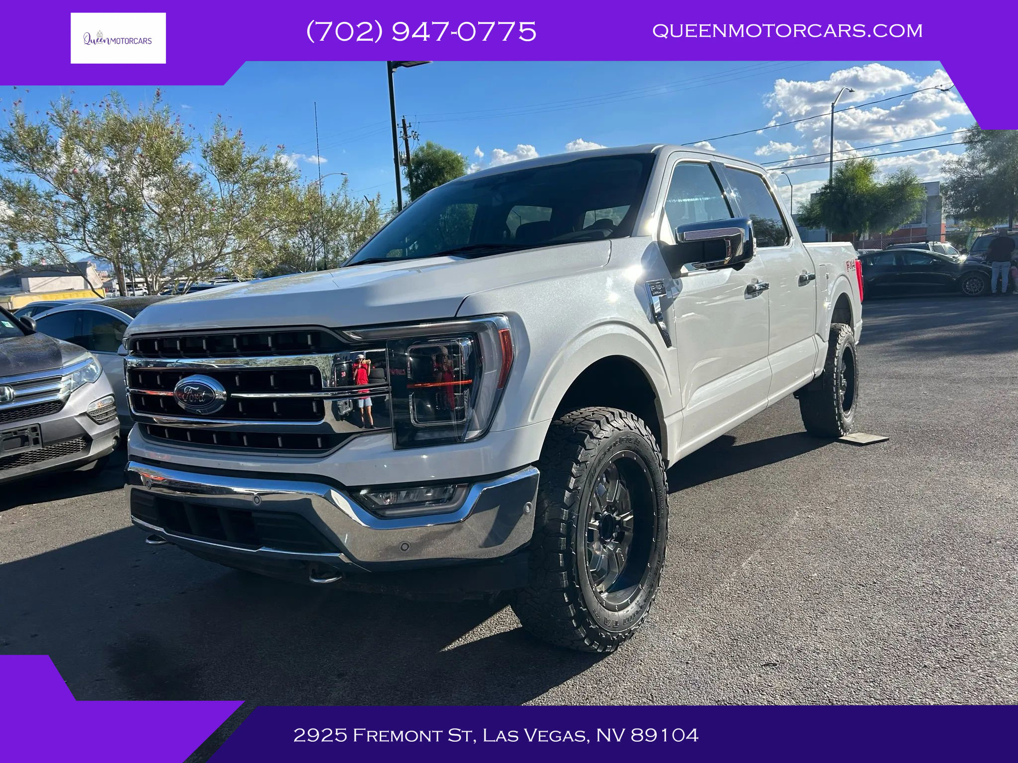 Used 2021 Ford F150 Lariat w/ Equipment Group 502A High image 1