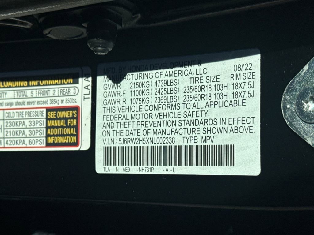 Used 2022 Honda CR-V EX image 44