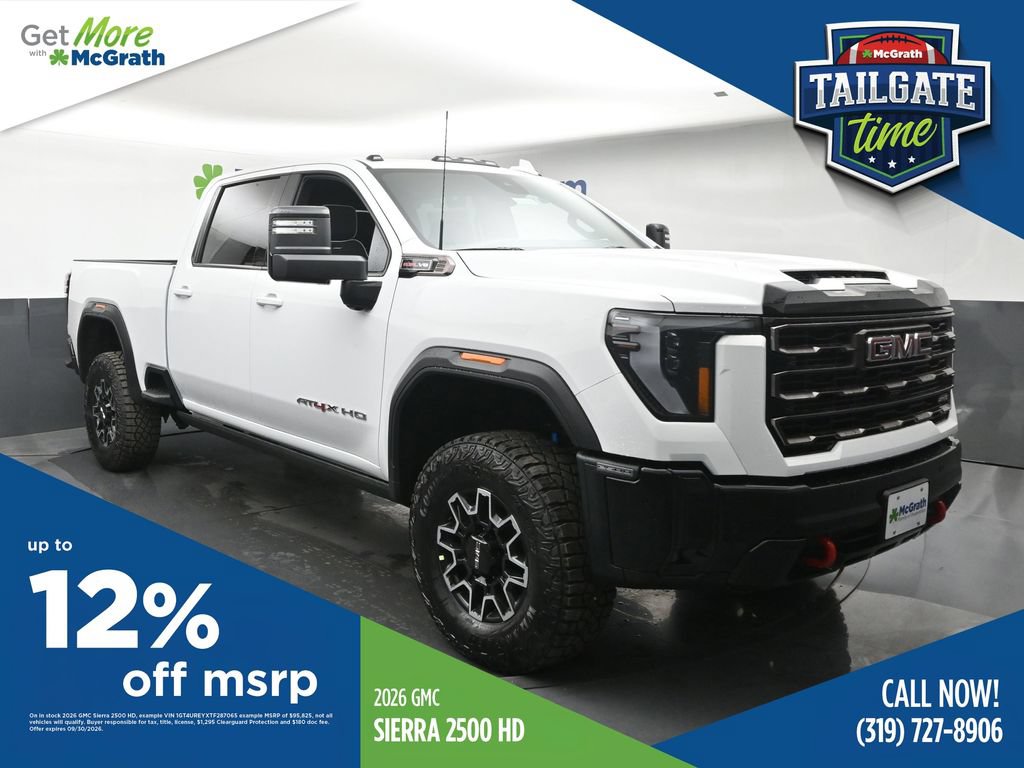 New 2026 GMC Sierra 2500 AT4X