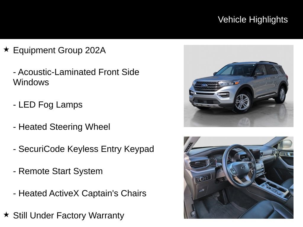 Used 2024 Ford Explorer XLT w/ Equipment Group 202A image 6
