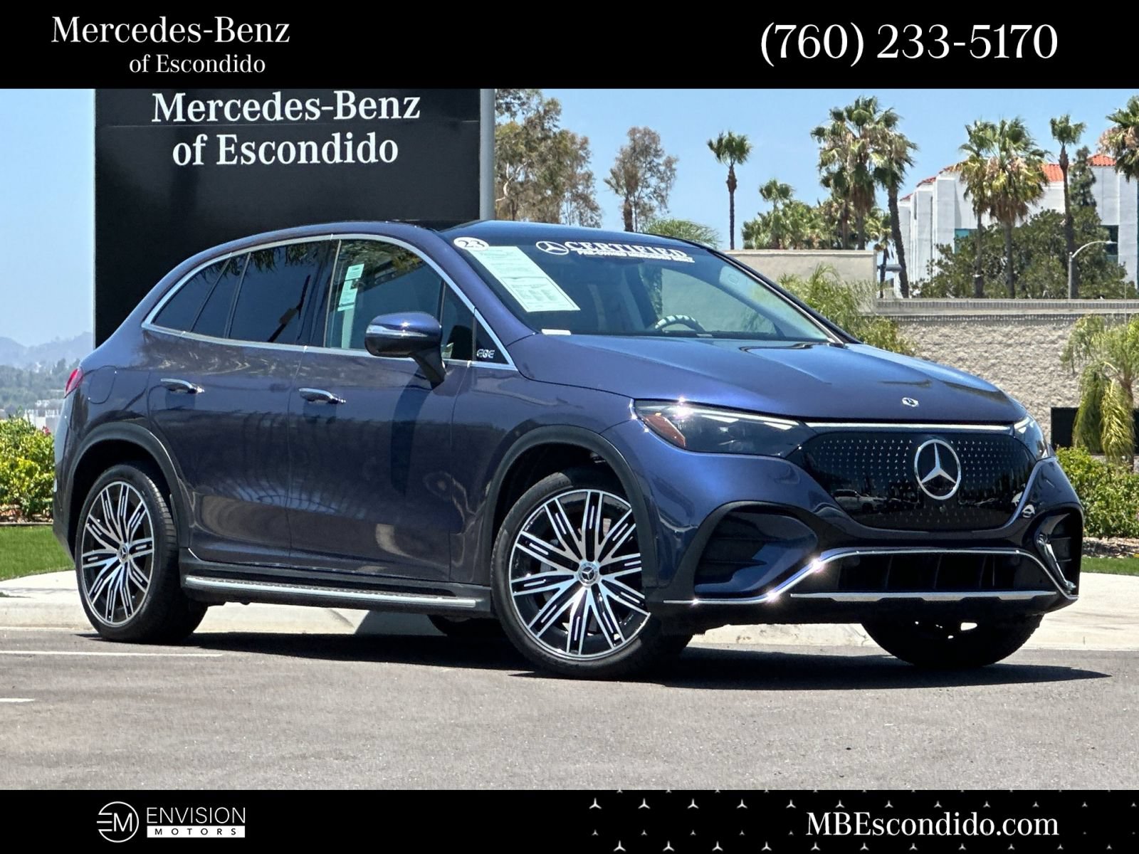 Certified 2023 Mercedes-Benz EQE 500 4MATIC SUV