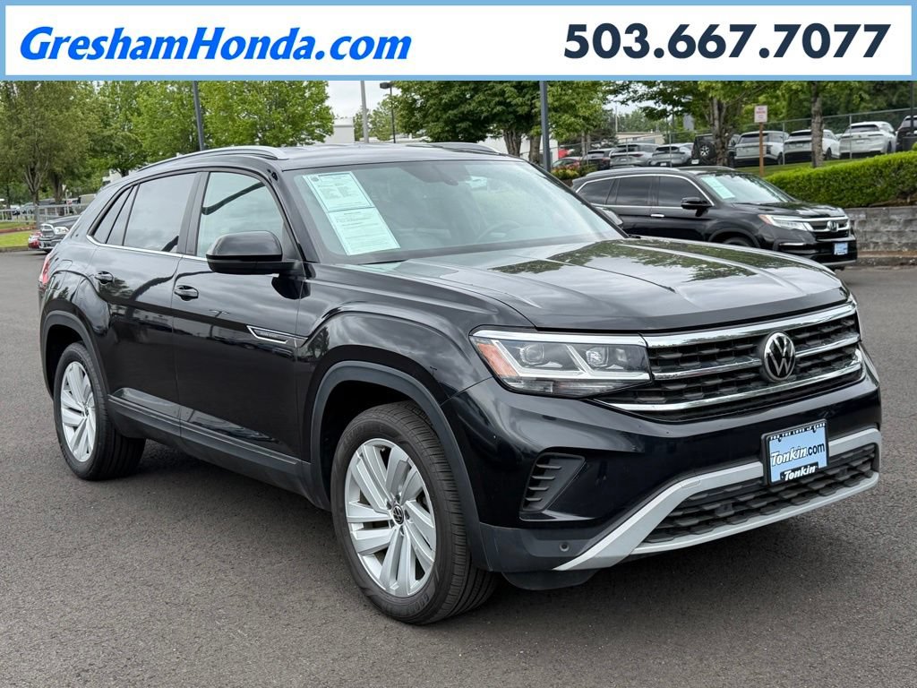 Used 2022 Volkswagen Atlas Cross Sport SE AWD/4WD image 1