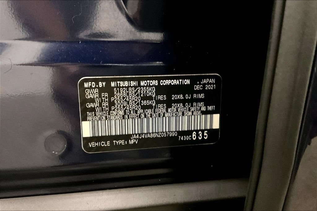 Used 2022 Mitsubishi Outlander SEL AWD/4WD image 19