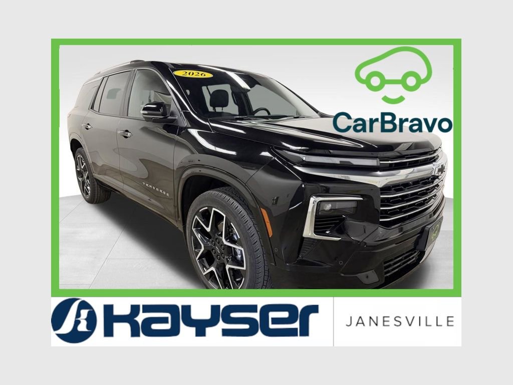 Certified 2026 Chevrolet Traverse High Country w/ LPO, Floor Liner Package AWD/4WD image 1