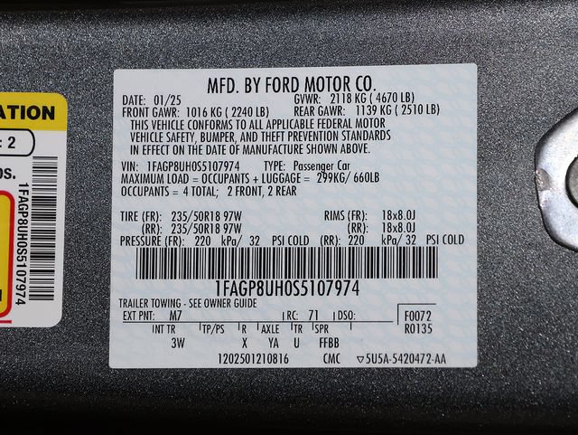 Used 2025 Ford Mustang Premium RWD image 33