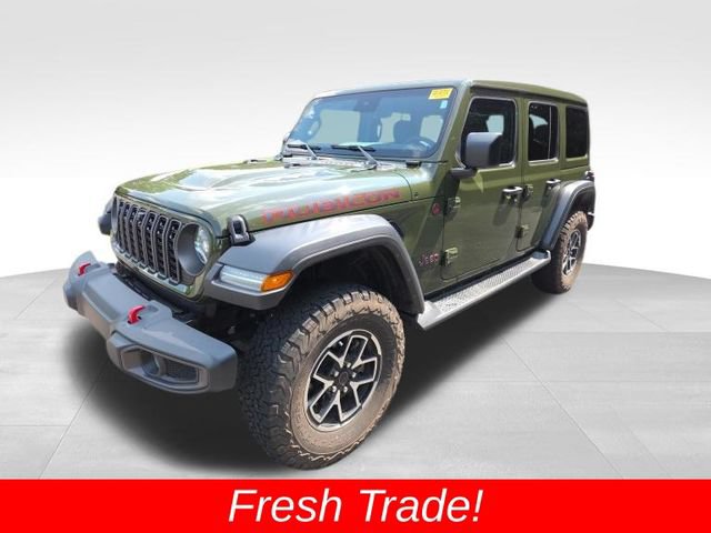 Used 2024 Jeep Wrangler Unlimited Rubicon w/ Technology Group AWD/4WD image 1