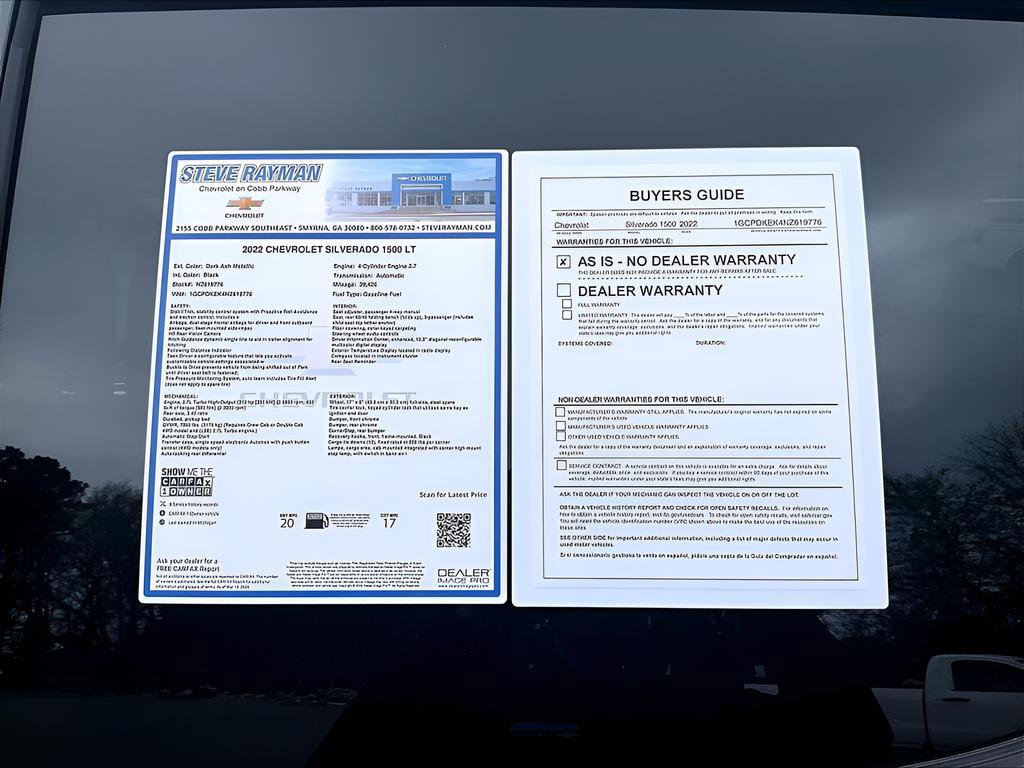 Certified 2022 Chevrolet Silverado 1500 LT AWD/4WD image 27