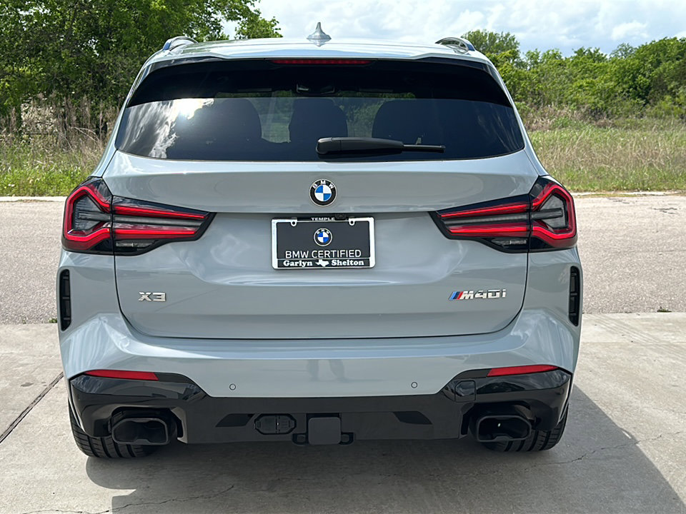 Certified 2024 BMW X3 M40i image 7