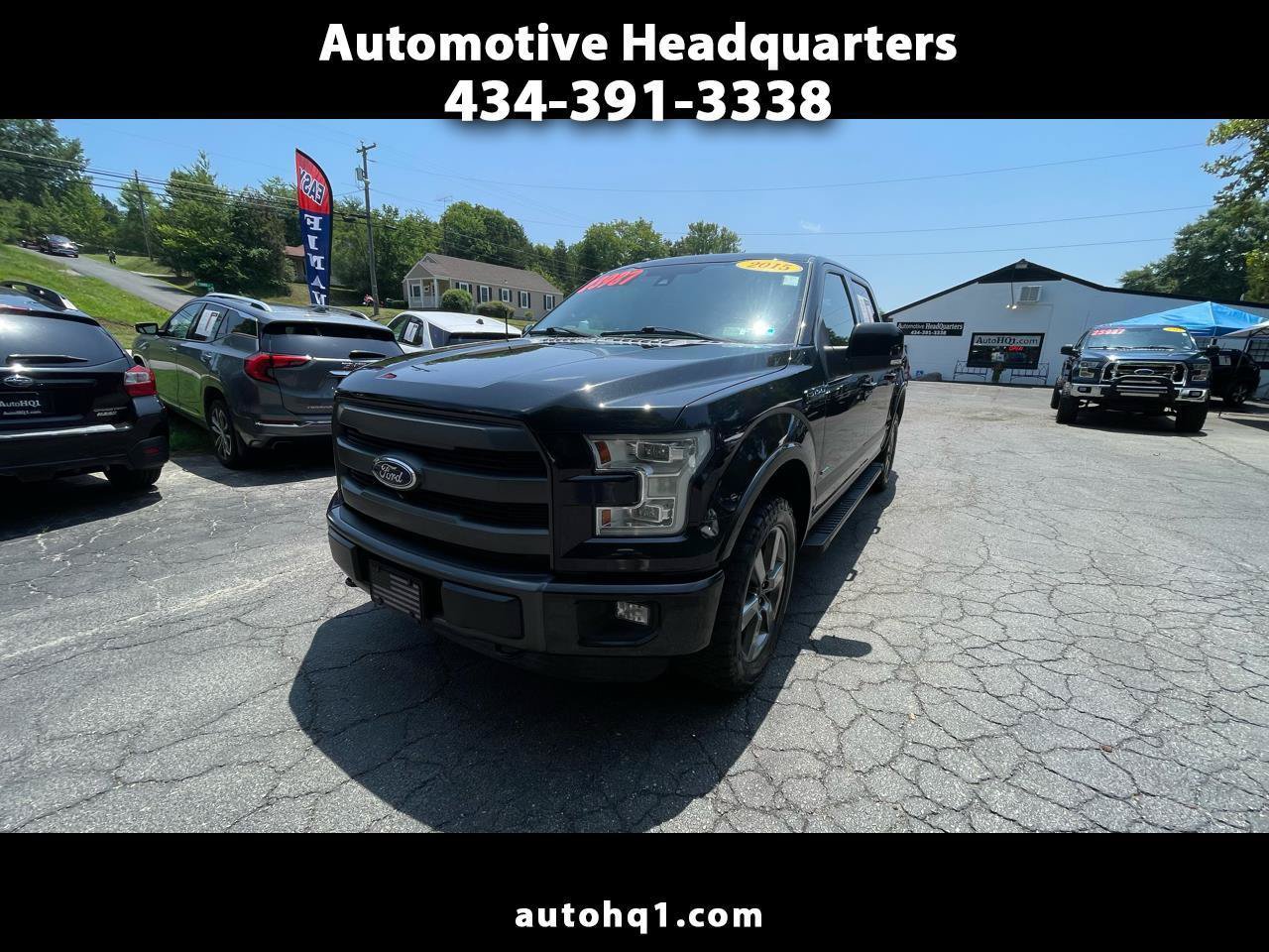 Used 2015 Ford F150 Lariat w/ Equipment Group 502A Luxury