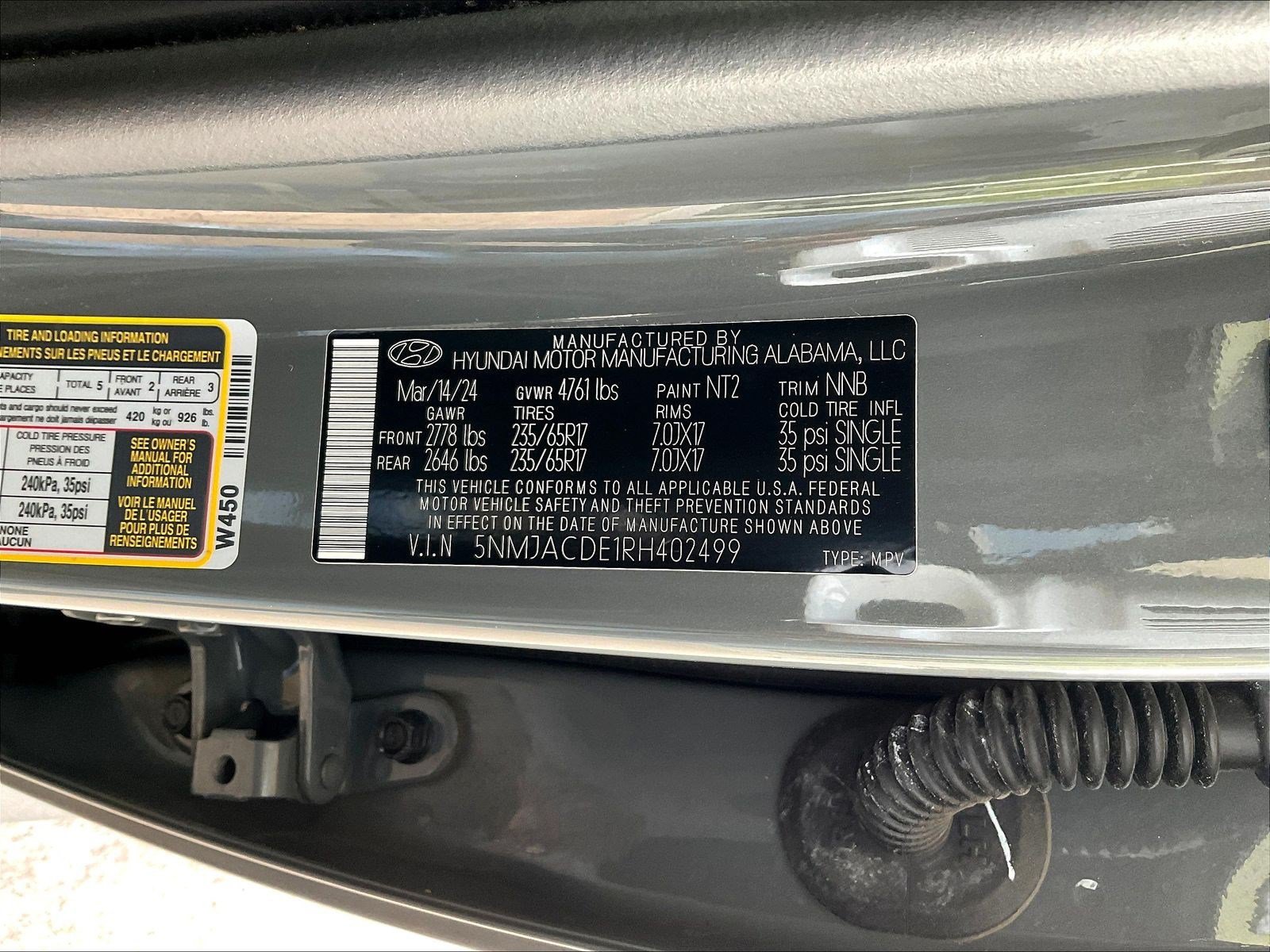 Used 2024 Hyundai Tucson SE AWD/4WD image 17