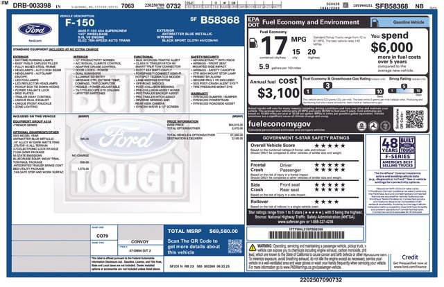 Used 2025 Ford F150 Tremor w/ Bed Utility Package AWD/4WD image 5
