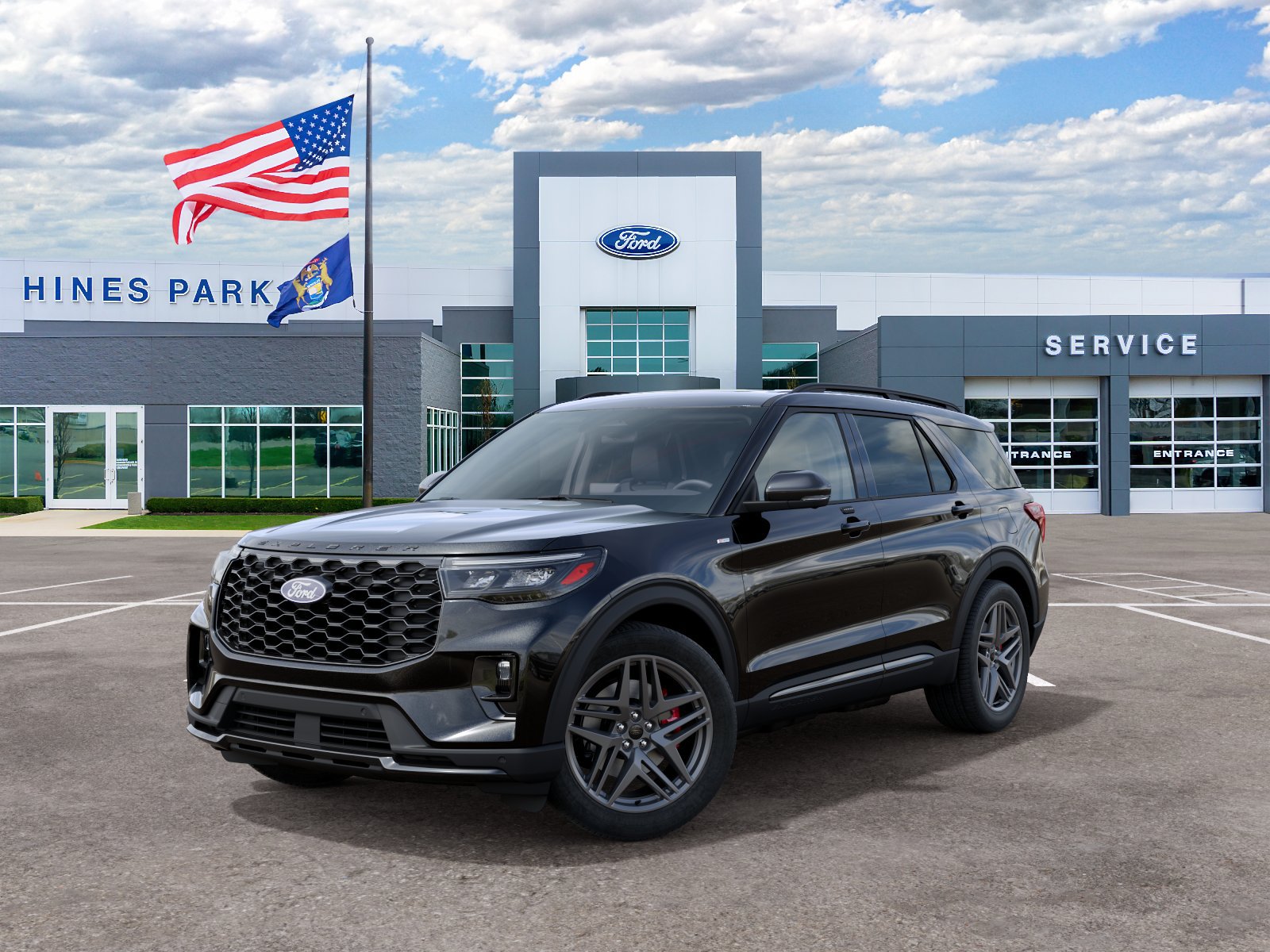 New 2027 Ford Explorer ST-Line w/ Premium Package AWD/4WD image 2