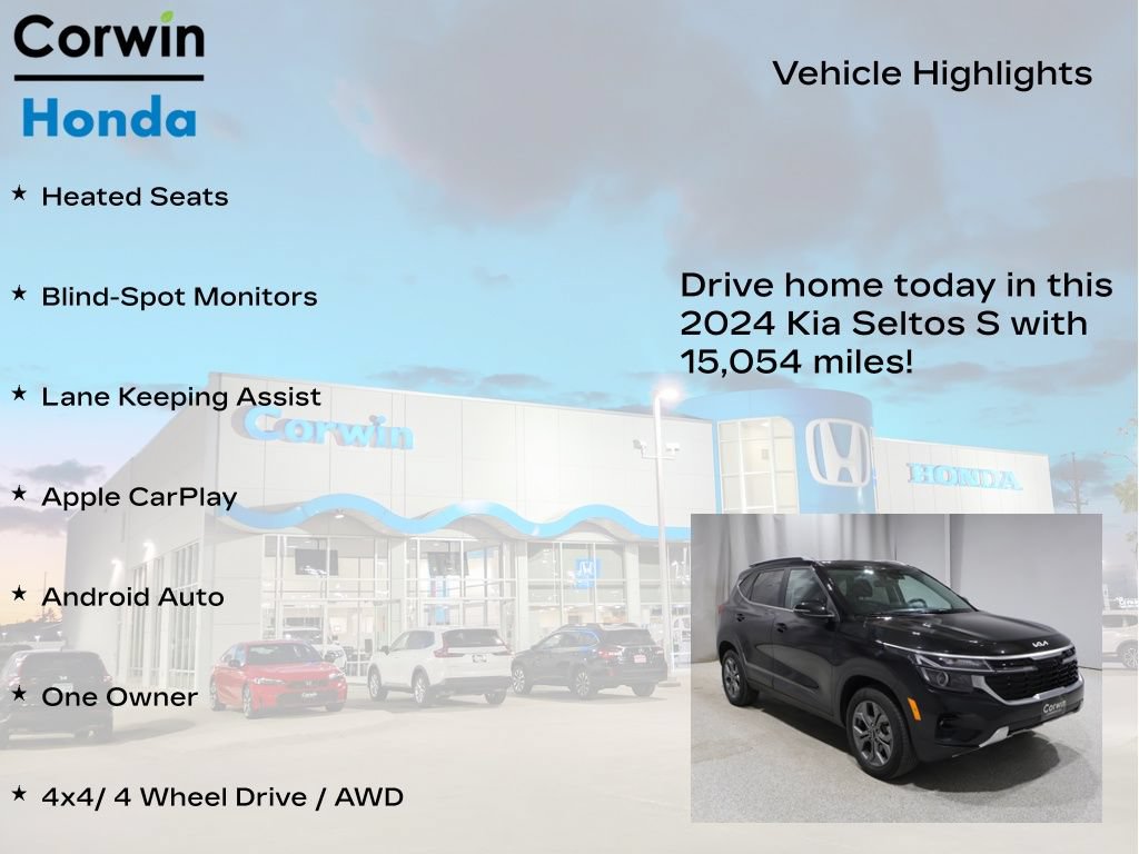 Used 2024 Kia Seltos S AWD/4WD image 6