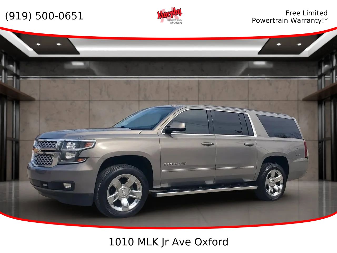 Used 2017 Chevrolet Suburban LT w/ LT Signature Package image 1
