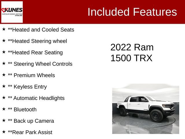 Used 2022 RAM 1500 TRX w/ TRX Level 2 Equipment Group AWD/4WD image 3