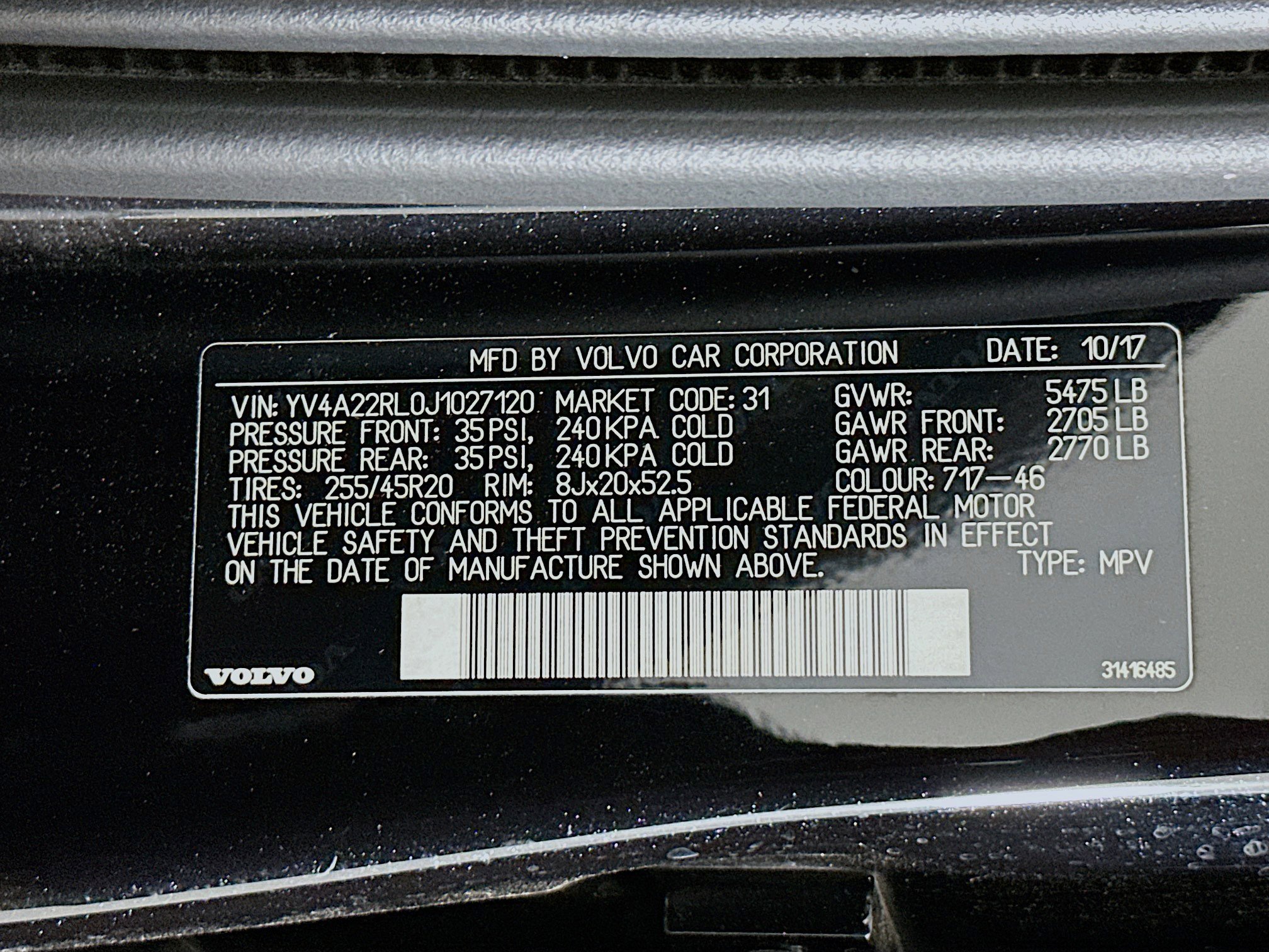 Used 2018 Volvo XC60 T6 Inscription w/ Convenience Package AWD/4WD image 12