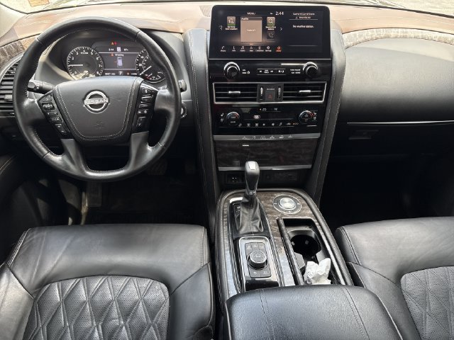 Certified 2021 Nissan Armada Platinum w/ Captain's Chairs Package RWD image 2