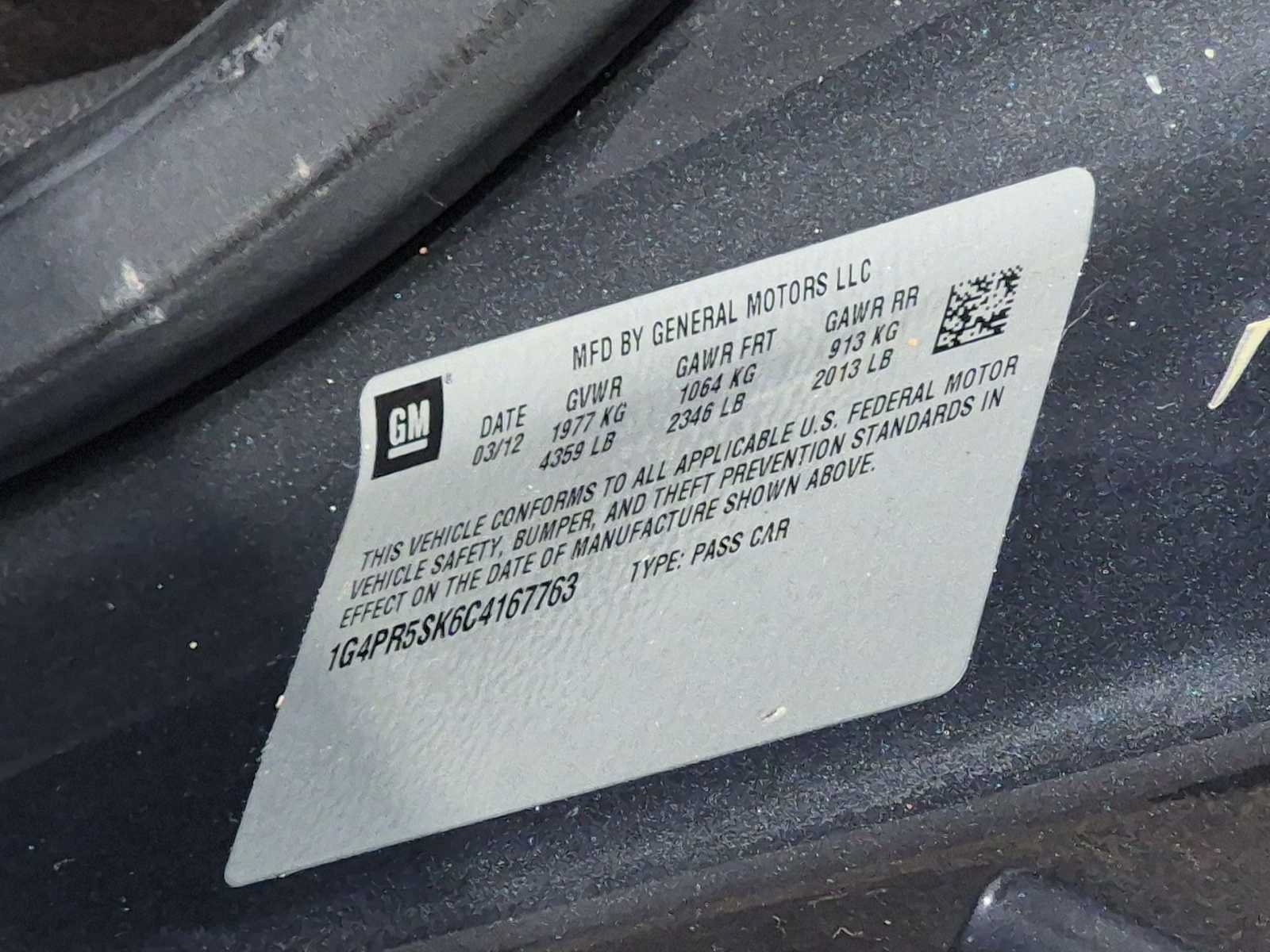 Used 2012 Buick Verano Convenience FWD image 28