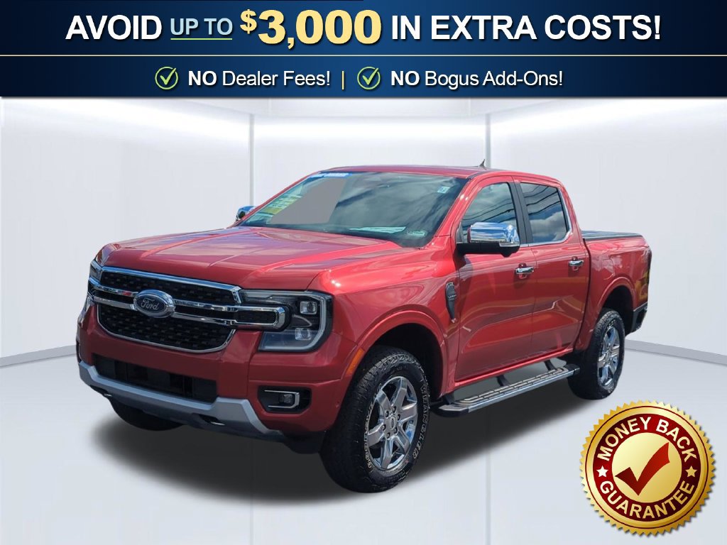 Certified 2024 Ford Ranger Lariat w/ FX4 Off-Road Package AWD/4WD 360° Tour