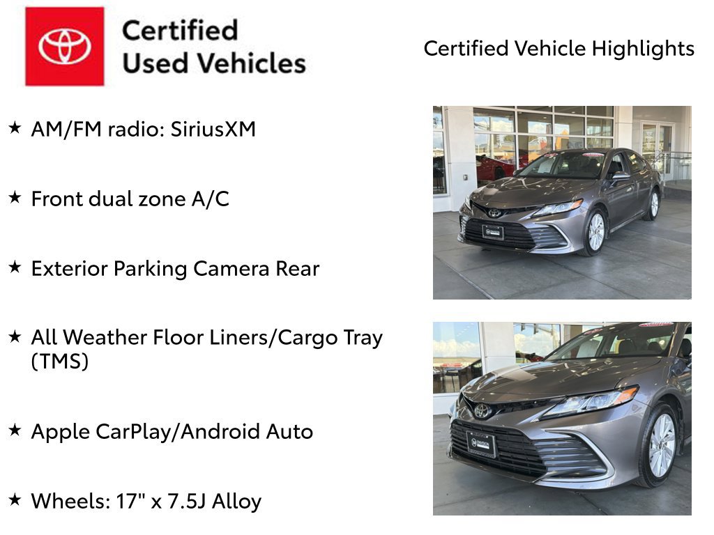 Certified 2024 Toyota Camry LE FWD image 7