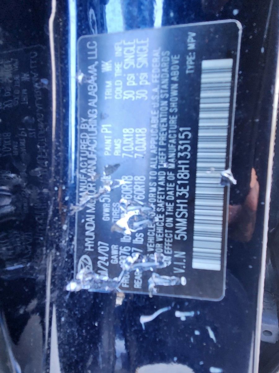 Used 2008 Hyundai Santa Fe Limited image 24