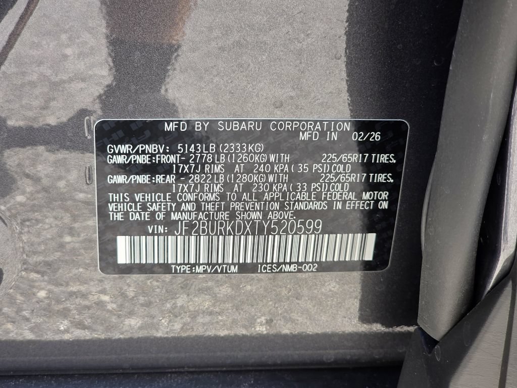 New 2026 Subaru Outback Wilderness AWD/4WD image 31