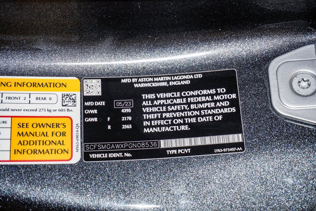 Used 2023 Aston Martin V8 Vantage Coupe image 33