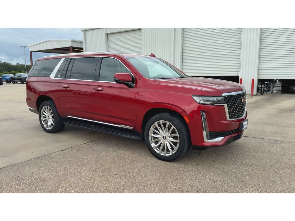 Used 2021 Cadillac Escalade ESV Premium Luxury w/ Performance Package RWD image 2